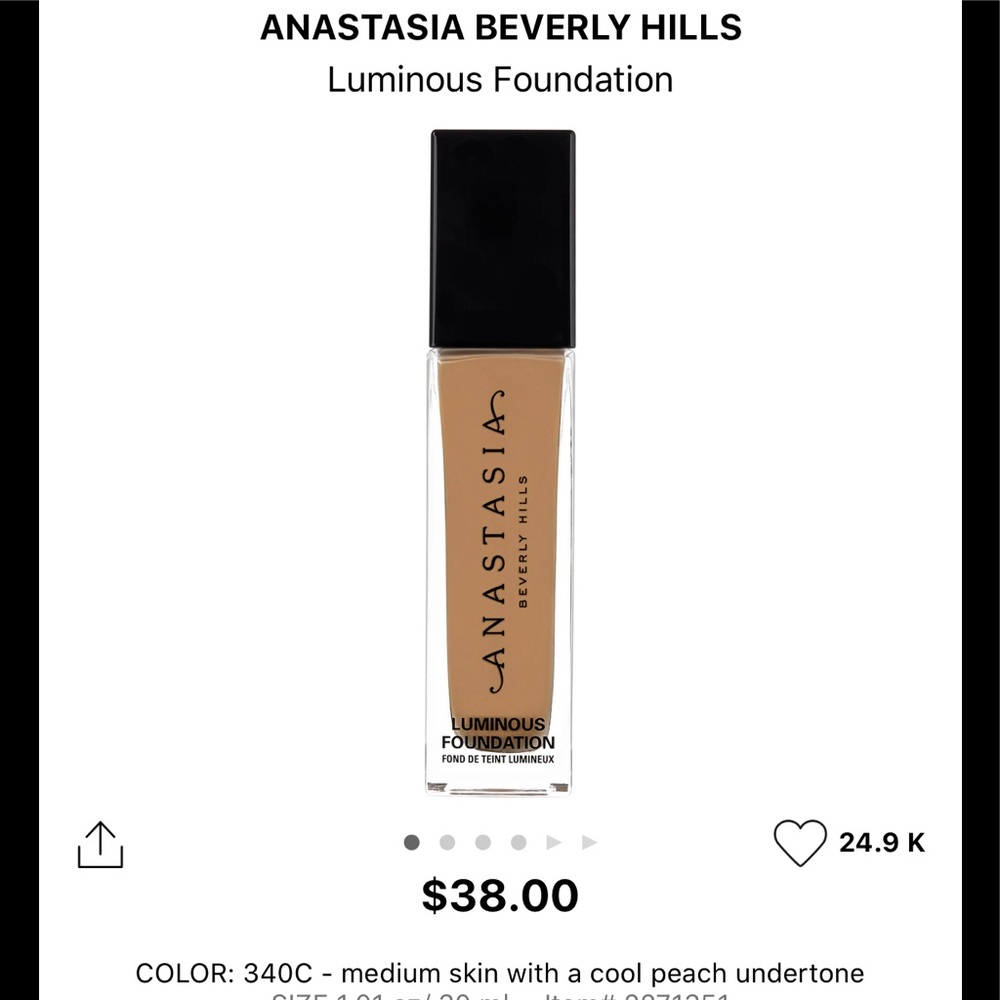 ANASTASIA BEVERLY HILLS LUMINOUS FOUNDATION